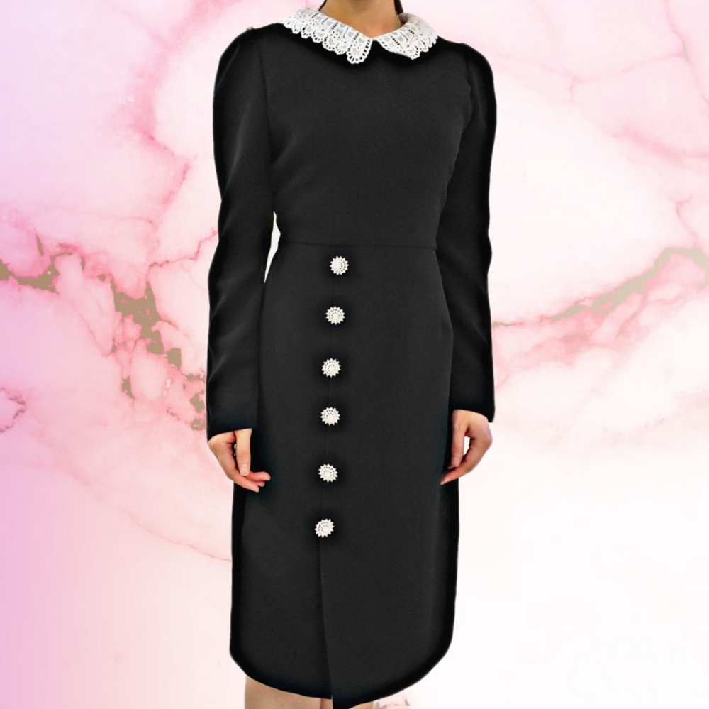 XS black dress